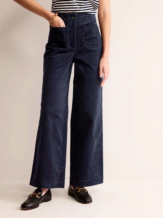Boden Pants - Boden Westbourne Corduroy Trousers Navy
